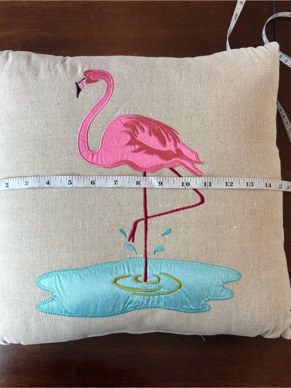 Set of 2 Sonoma Life + Style Flamingo Throw Pillows Tropical Coastal Decor NWOT - Picture 8 of 8